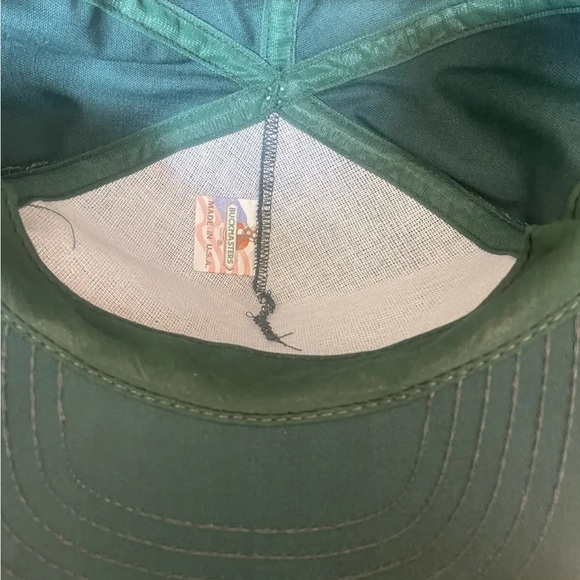 "Buckmasters Member" Vintage Hat Trucker Snapback Adjustable Hunting Green - Picture 6 of 6